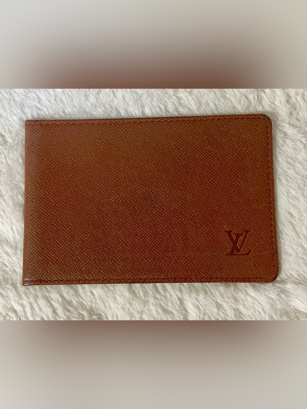 Louis Vuitton Taiga Leather Card Holder/ID Case.